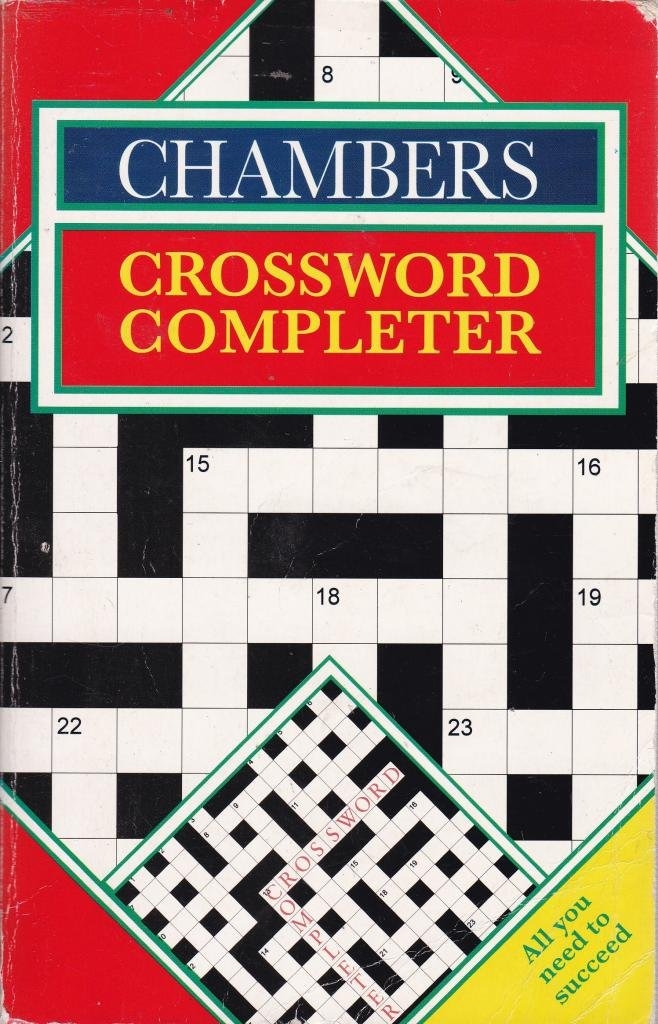 Chambers Crossword Completer Chambers 9780550190512 Amazon Books