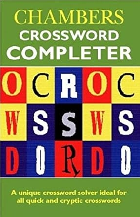 Chambers Crossword Completer Ed Chambers 9780550120137 Amazon 
