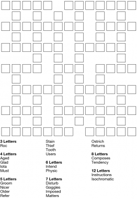 Criss Cross Crossword Puzzle Maker