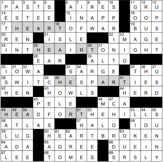 Crossword Clue Answer Ward Off Molly Lightfoot 39 s Crossword Puzzles