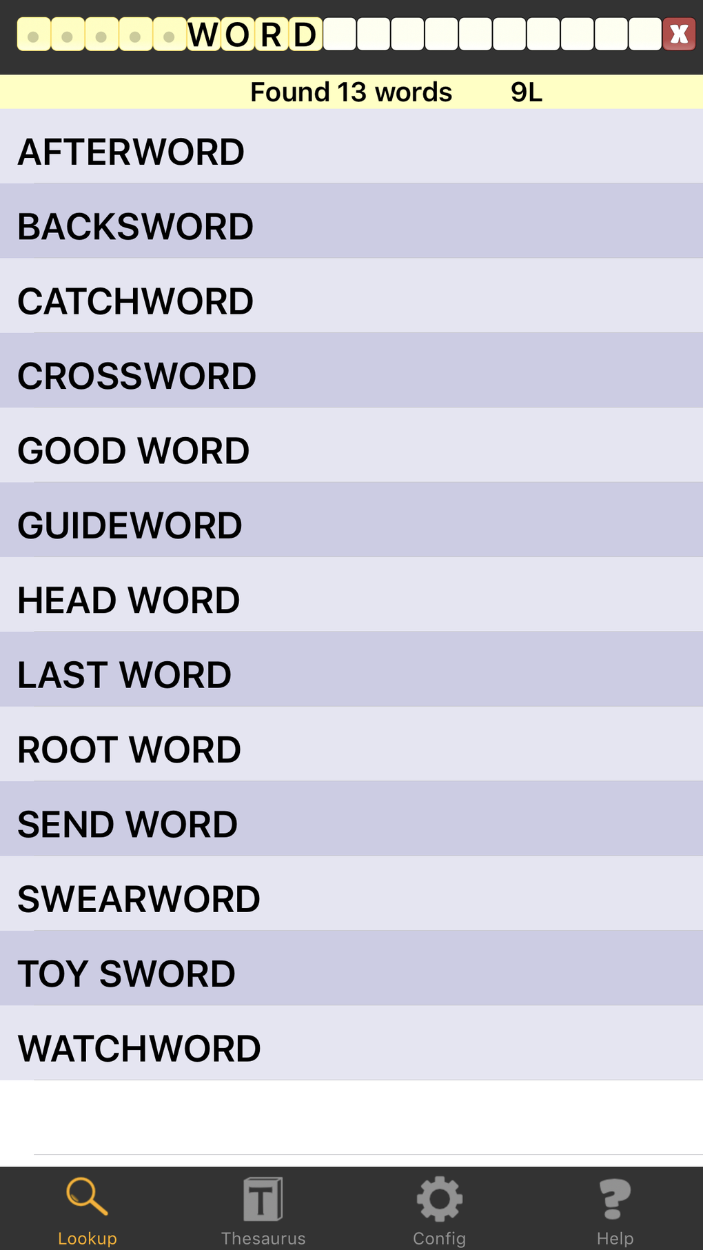 Crossword Helper For IPhone Download