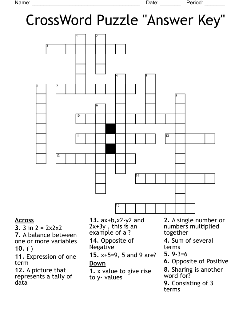 Crossword Puzzle Answers Crossword Heaven Free Crossword Puzzles