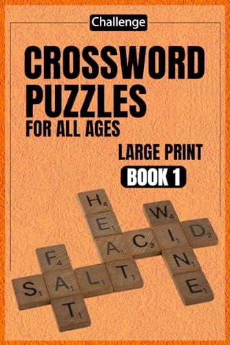 Crossword Puzzle Book 01 Crossword Puzzle Books For Adults 
