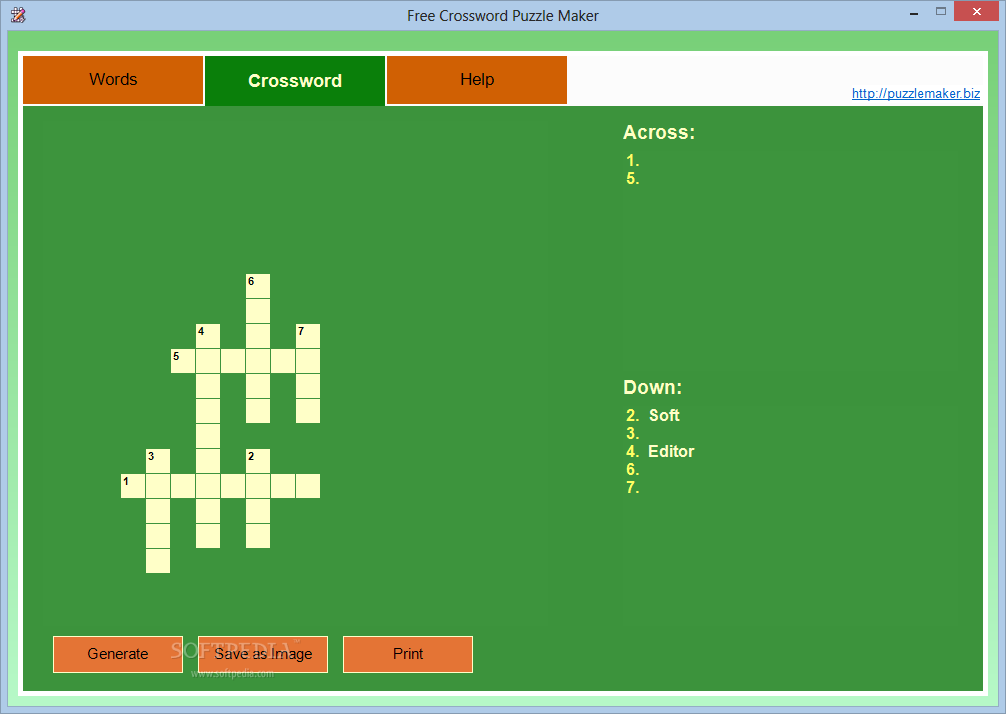 Crossword Puzzle Maker Free Online Seekerquest