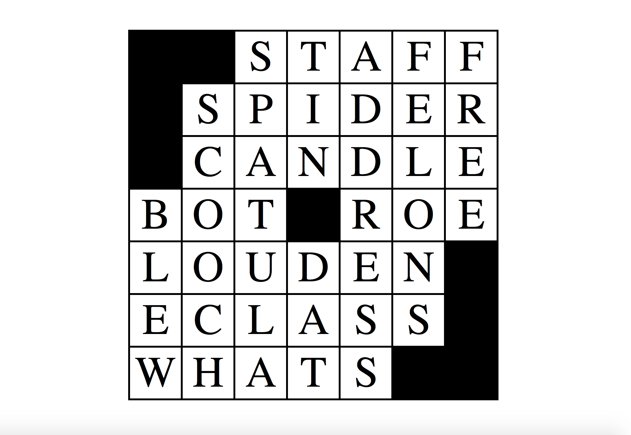 Crossword Solver Devpost