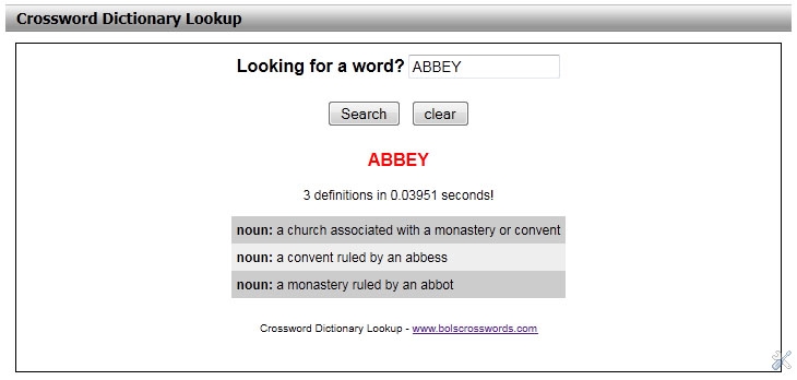 Crossword Solver Free Crossword Puzzles Word Finder BoLS 