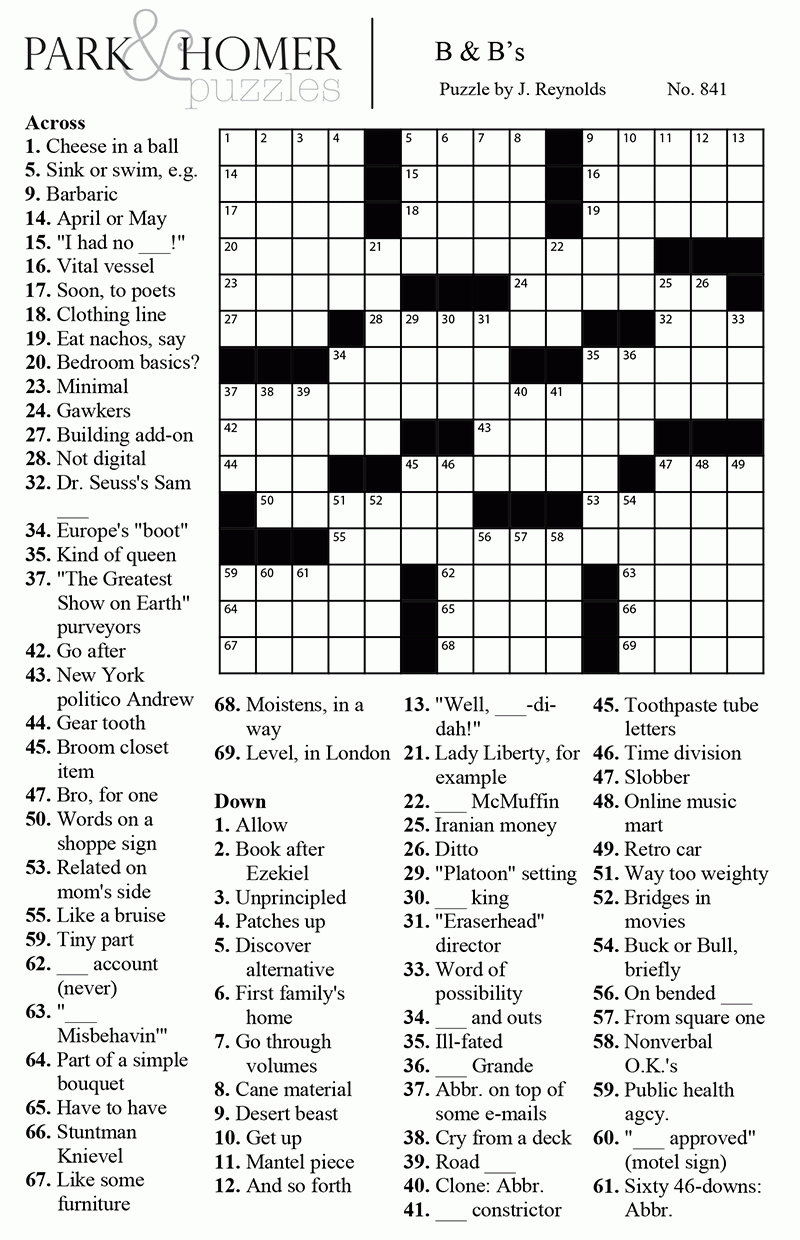 CROSSWORD The Austin Chronicle