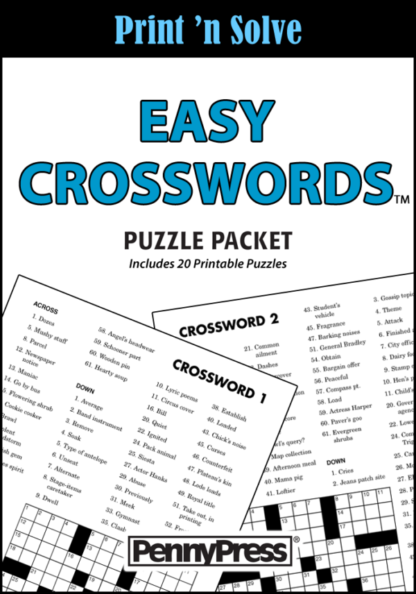 Crosswords Penny Dell Puzzles