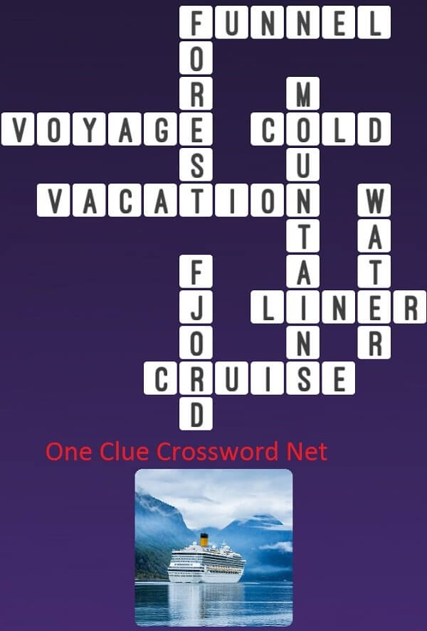 Cruise One Clue Crossword