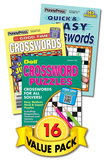 Dell All Easy Crosswords Penny Dell Puzzles