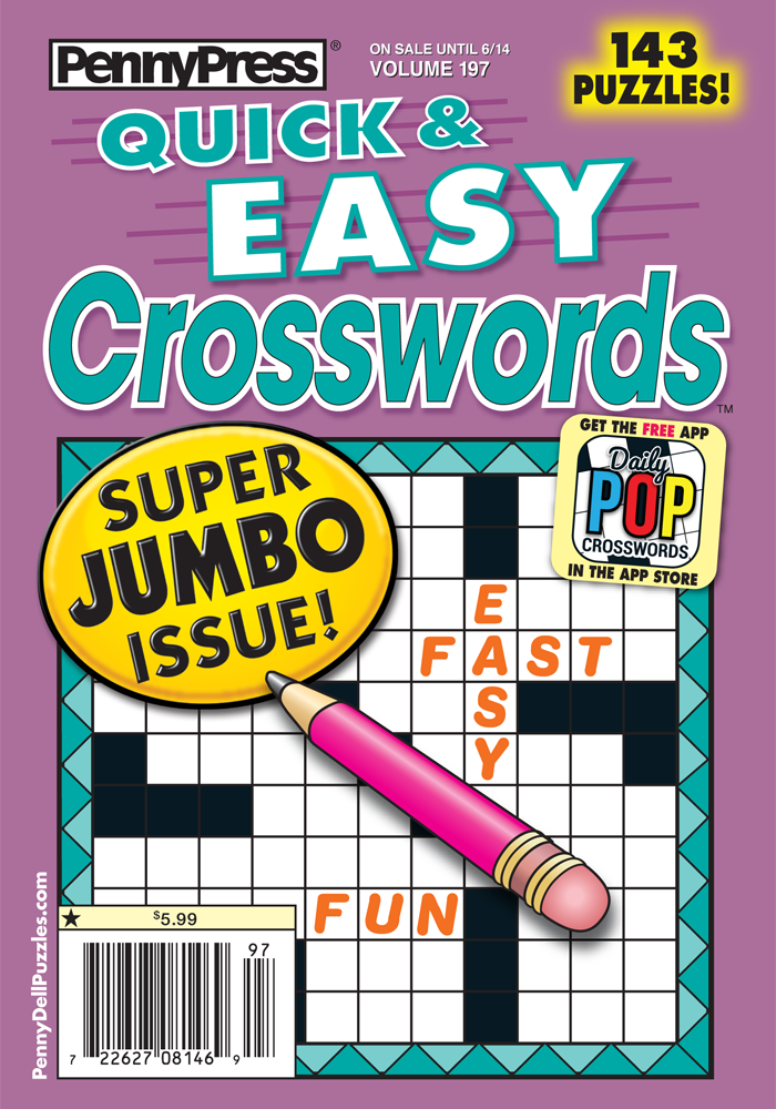 Dell Crossword Puzzles Penny Dell Puzzles