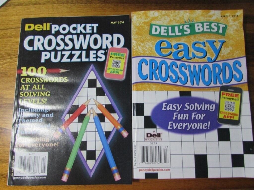 Dell Pocket Crossword Puzzles Free Crossword Puzzles Printable