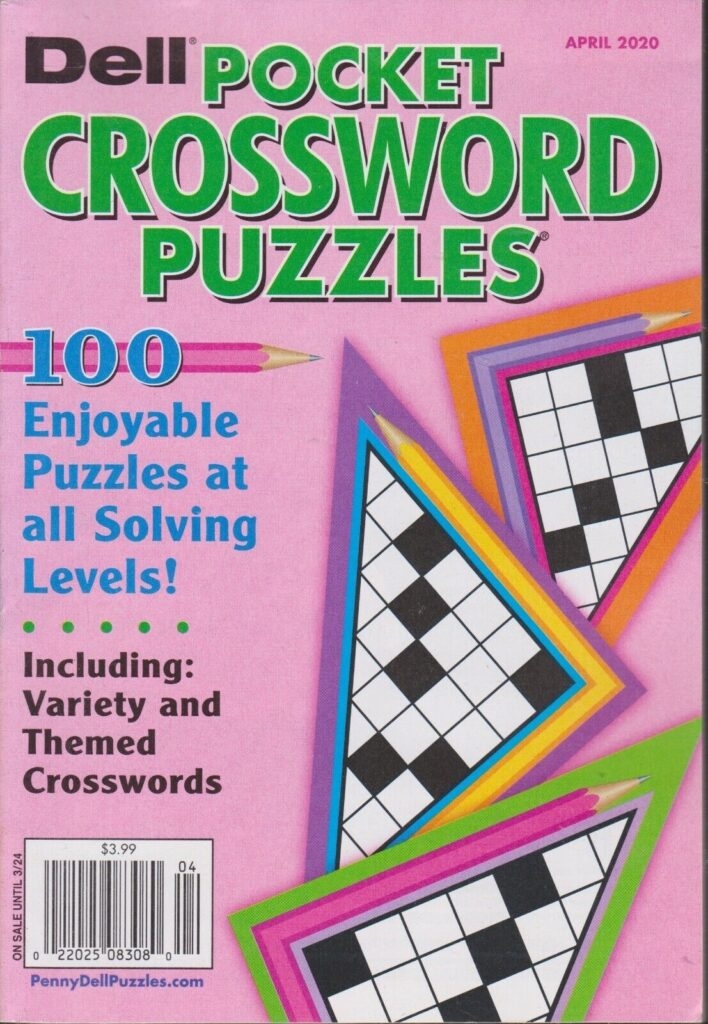 Dell Pocket Crossword Puzzles Free Crossword Puzzles Printable