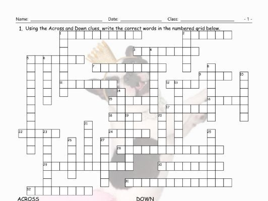Do Vs Make Crossword Puzzle Teaching Resources