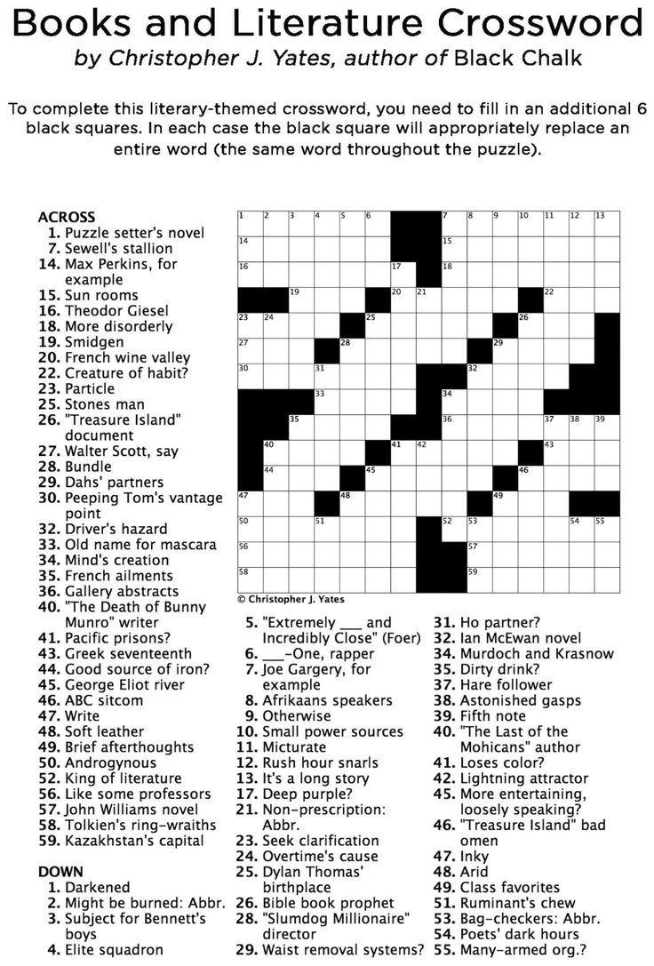 EbookPorn Crossword Crossword Puzzle Free Printable Crossword Puzzles 