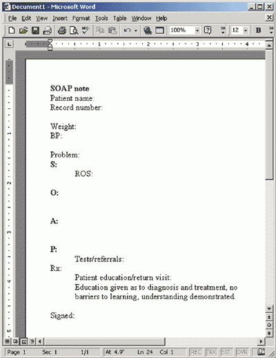 Electronic Medical Record Templates Prntbl concejomunicipaldechinu gov co