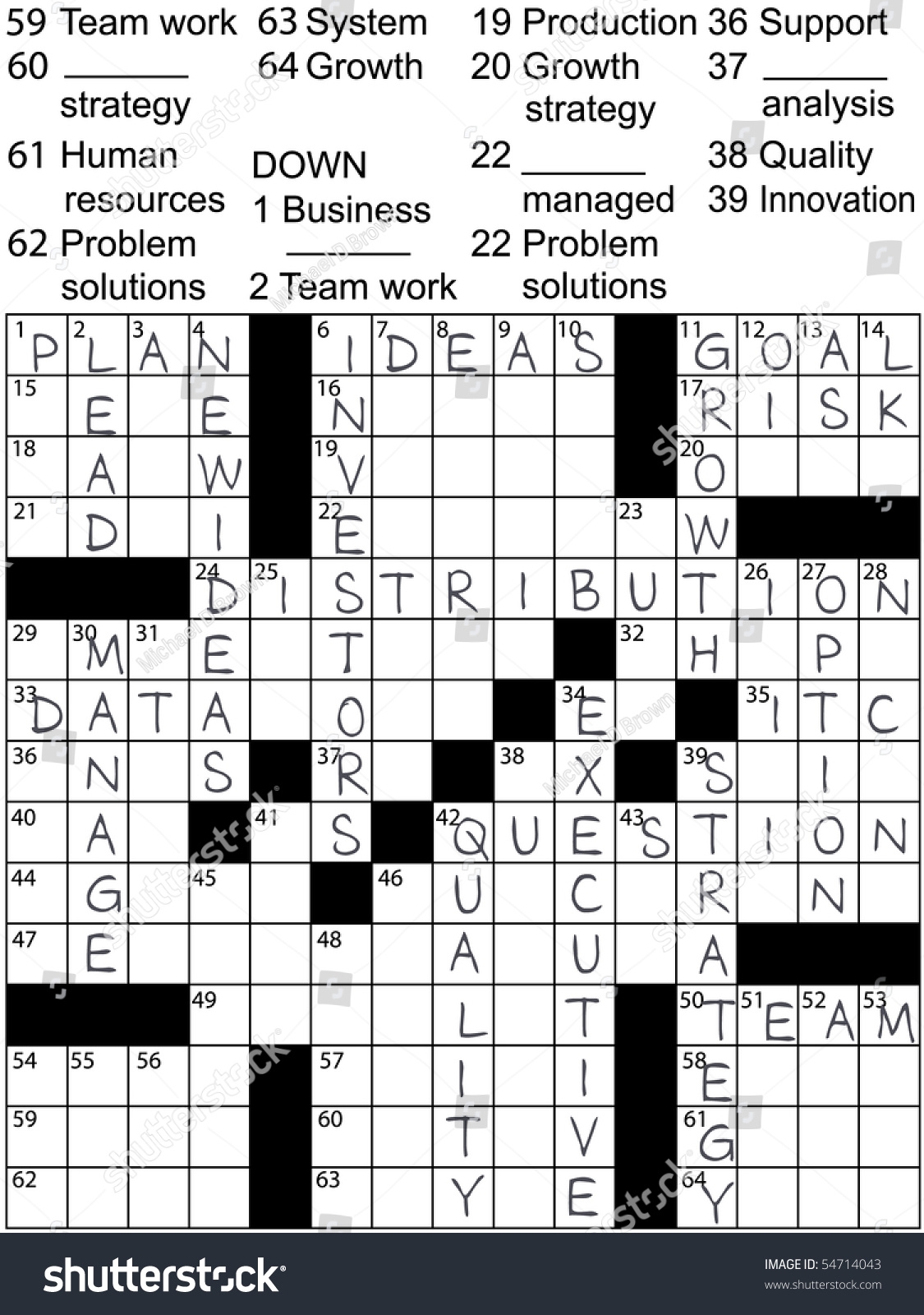 Find Clues And Answers For Crossword Puzzles