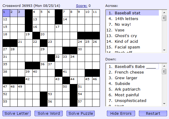 Free Crossword Puzzles Boatload Mary Crossword Puzzles