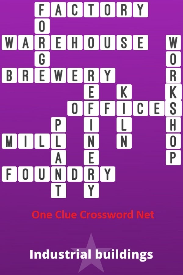 Industrial Buildings Bonus Puzzle Get Answers For One Clue Crossword Now