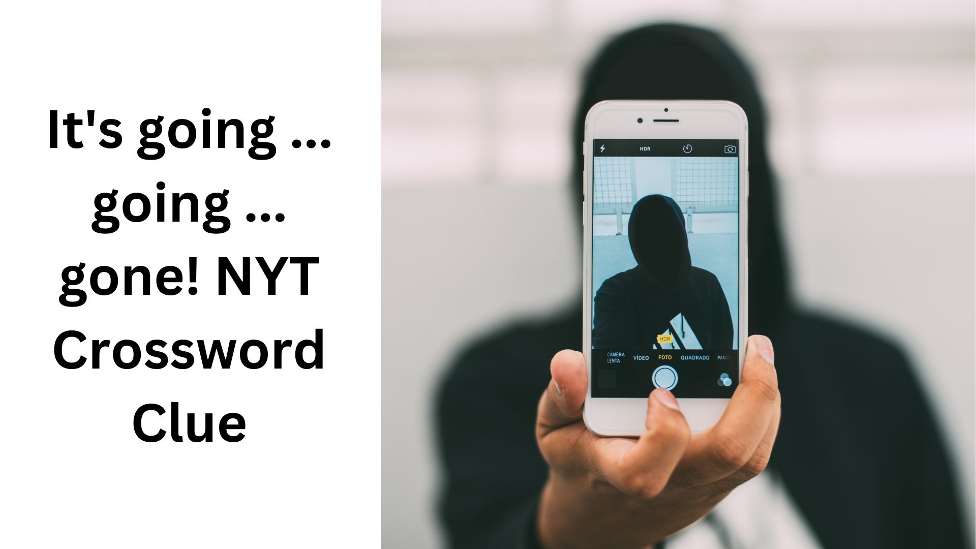 It 39 s Going Going Gone NYT Crossword Clue