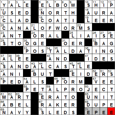 LA Times Crossword Answers 30 May 13 Thursday LAXCrossword
