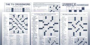 La Times Daily Crossword - Free Printable Crosswords