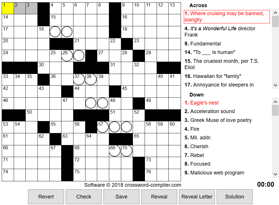 META CROSSWORD 1 FIGHT STARTERS Cory 39 s Crosswords Creations