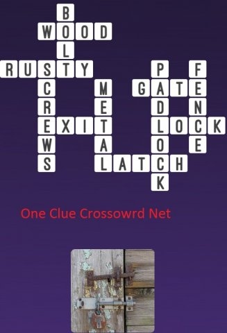 Metal Lock Get Answers For One Clue Crossword Now