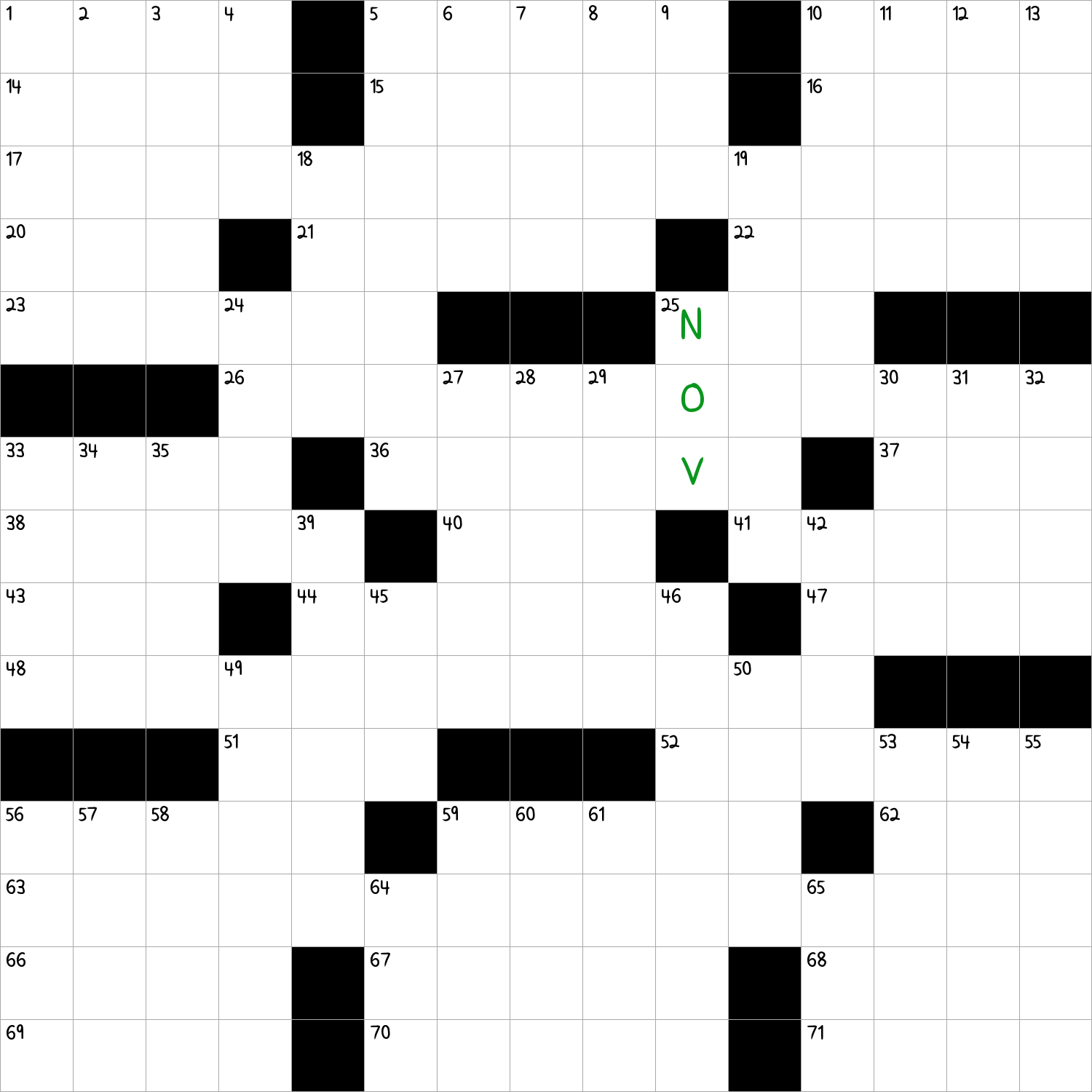 Mo With Two Federal Holidays NYT Crossword Clue