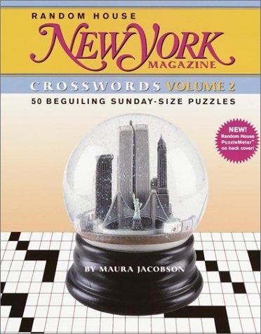 New York Magazine Crosswords Volume 2 NY Magazine Jacobson Maura 
