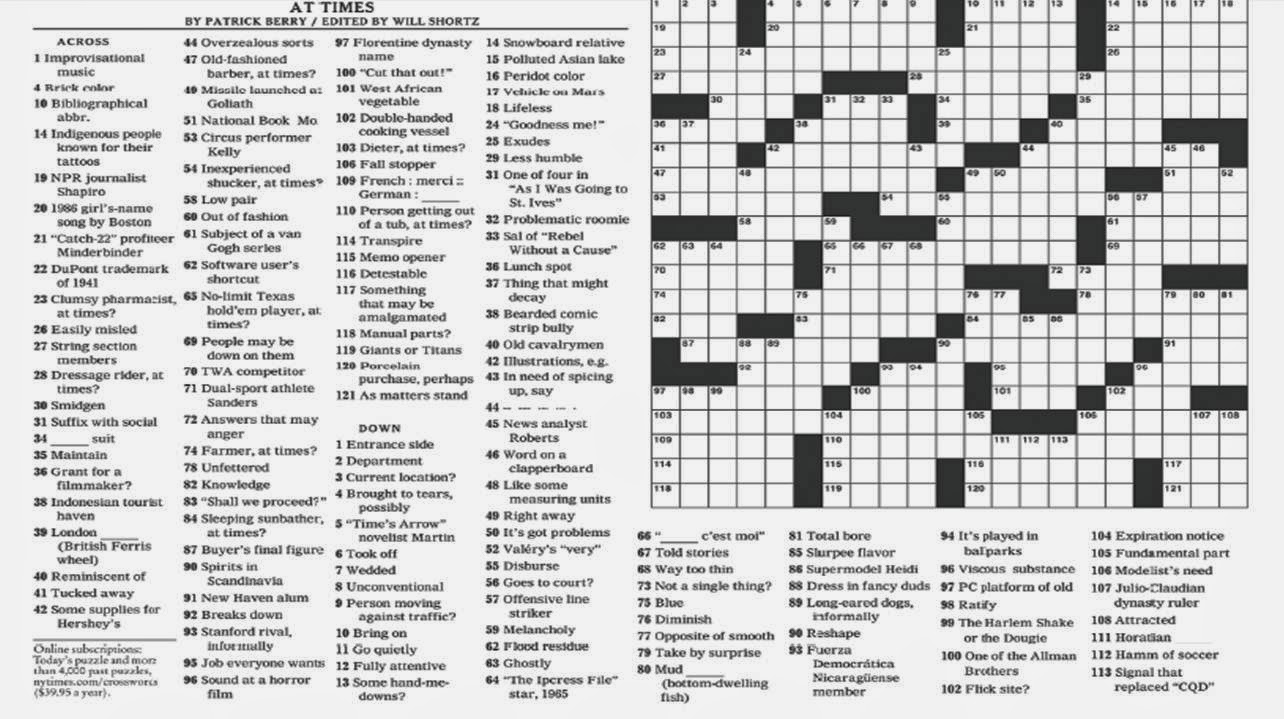 Noli Insipientium Iniurias Pati New York Times Crossword Clue quot Suffix 