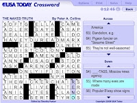 Nudist Opportunities In Colorado Nudist Theme Crossword Puzzle In USAToday