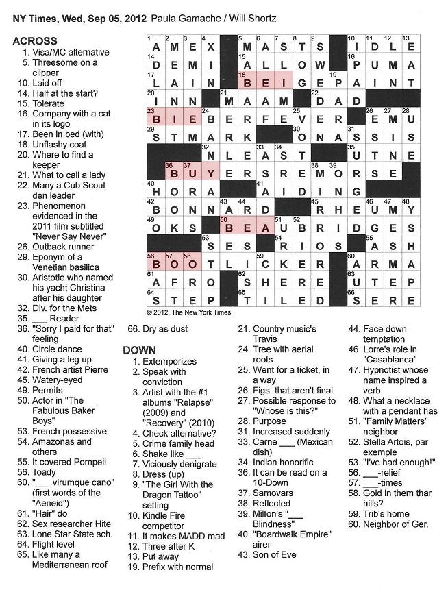 Nytimes Crossword Archive Free Housesapo