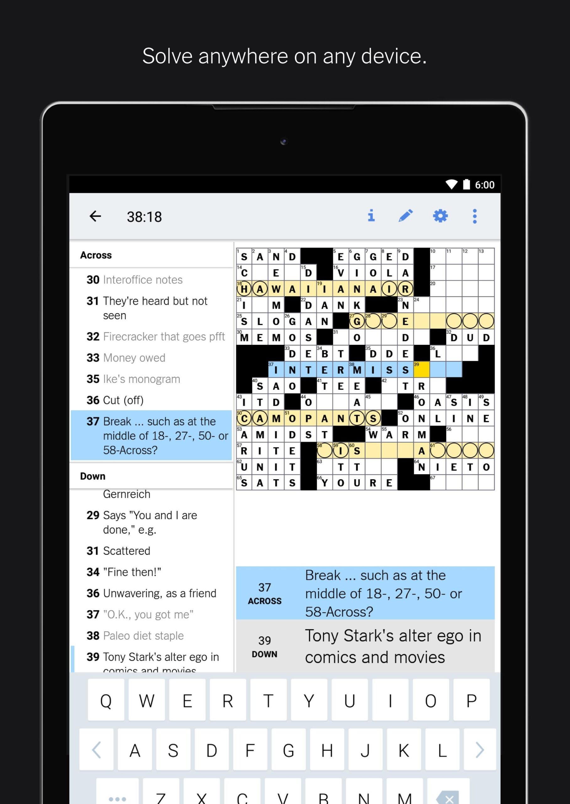 NYTimes Crossword For Android APK Download