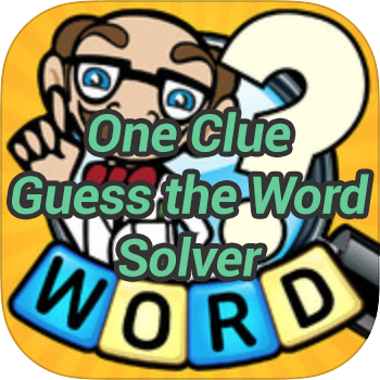 One Clue Solver Words Solver