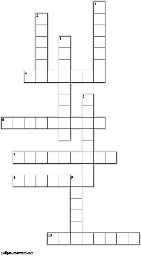 One Word Across Crossword Puzzle