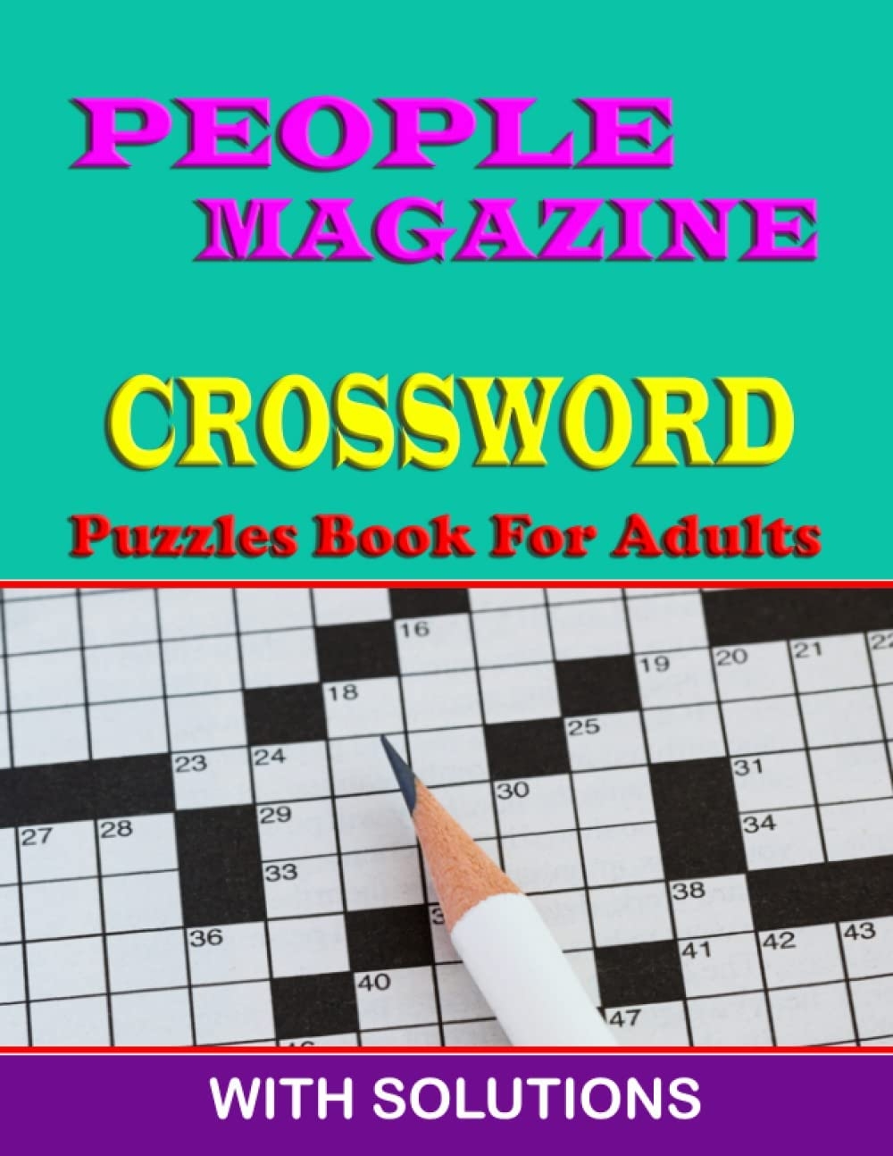 People Magazine Crossword Puzzles Book For Adults Amazing Crossword 