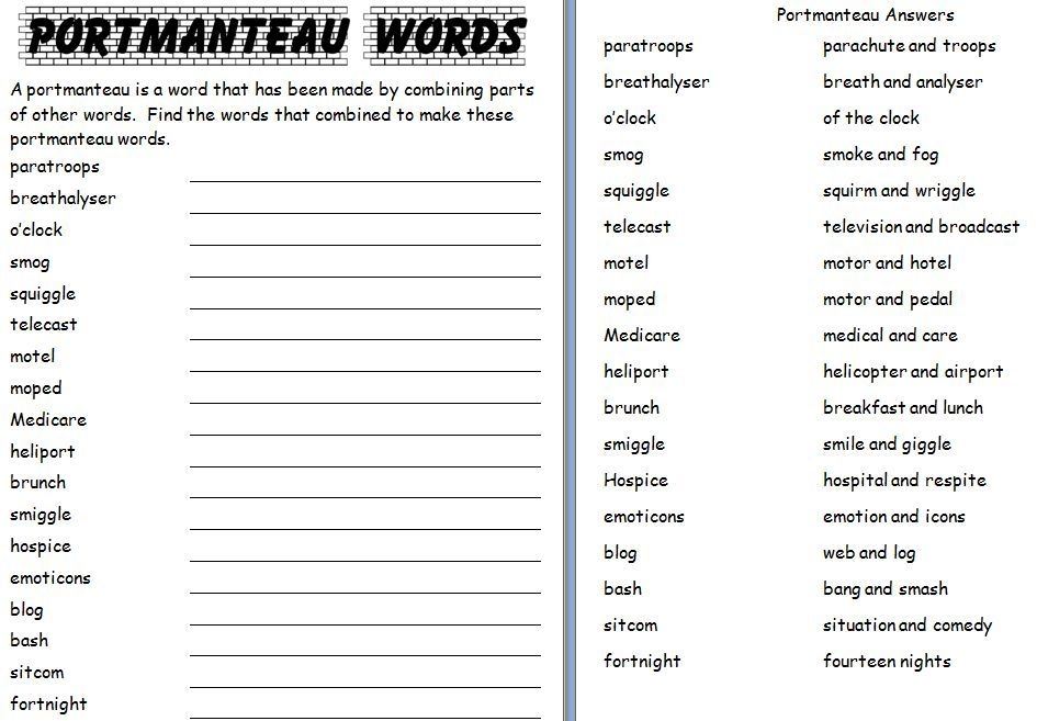 Portmanteau For A Fuzzy Alter Ego Crossword