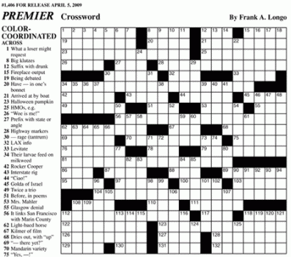 Premier Sunday Crossword Torstar Syndication Services