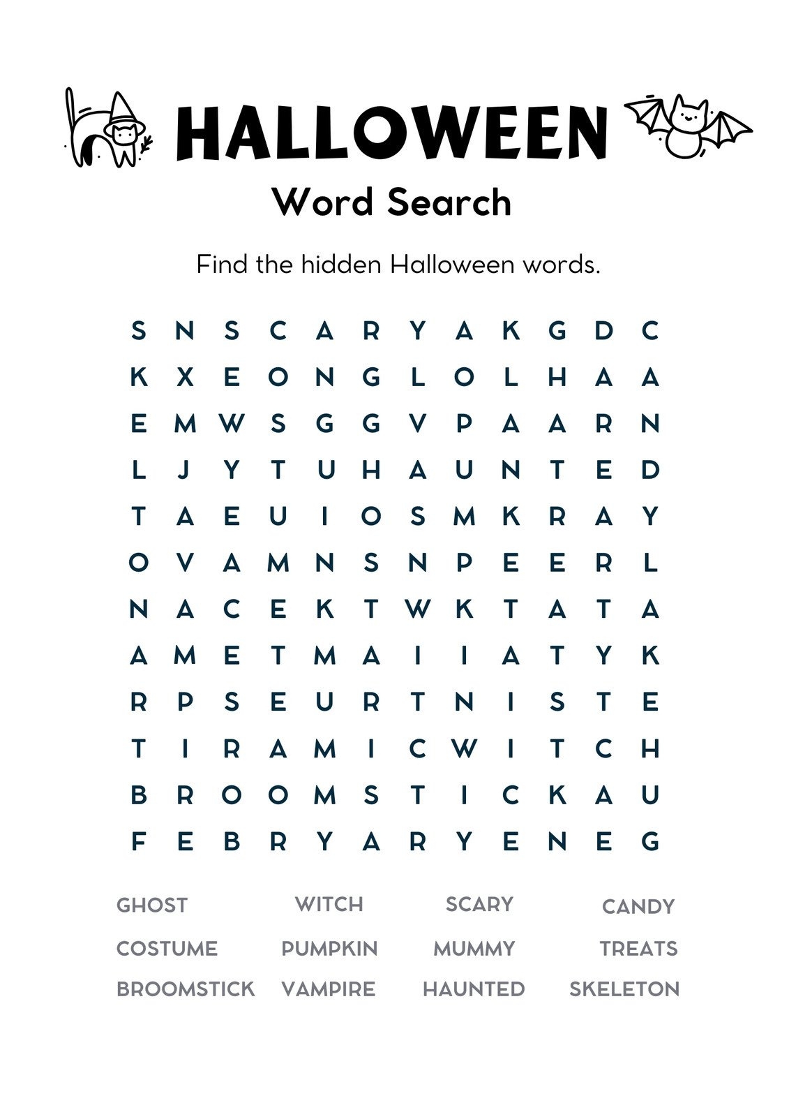 Printable Crossword Creator FREE Printable HQ