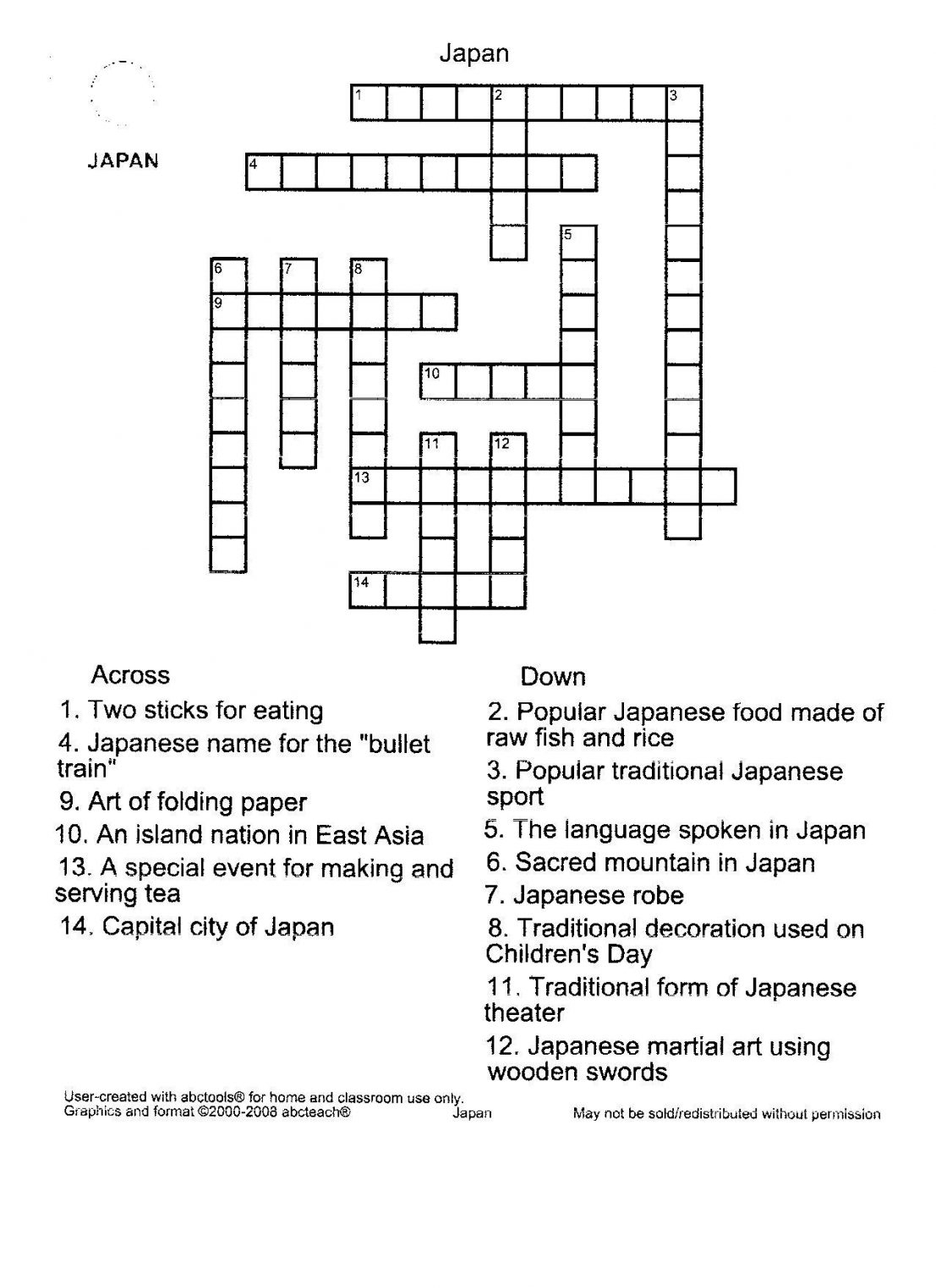 Printable Crossword Generator Printable Crossword Puzzles