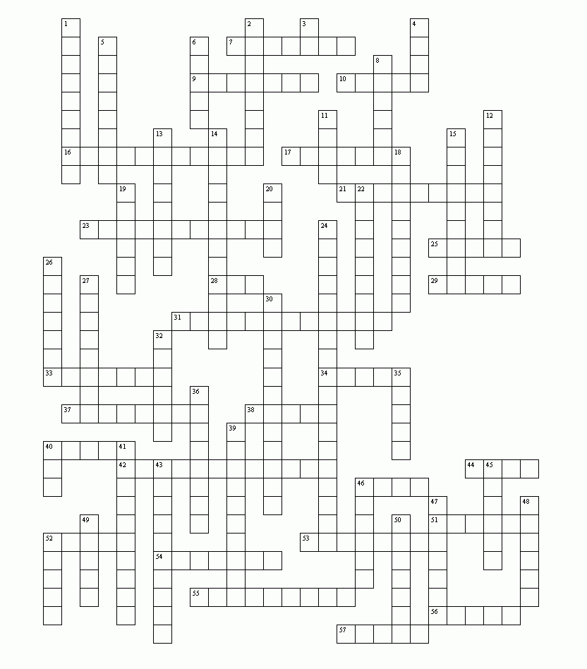 Printable Crosswords Mirroreyes Mary Crossword Puzzles