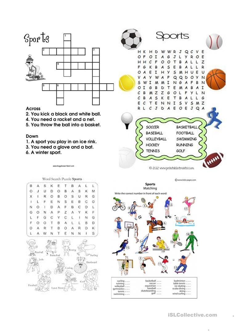 Printable Crosswords Rugby Printable Crossword Puzzles