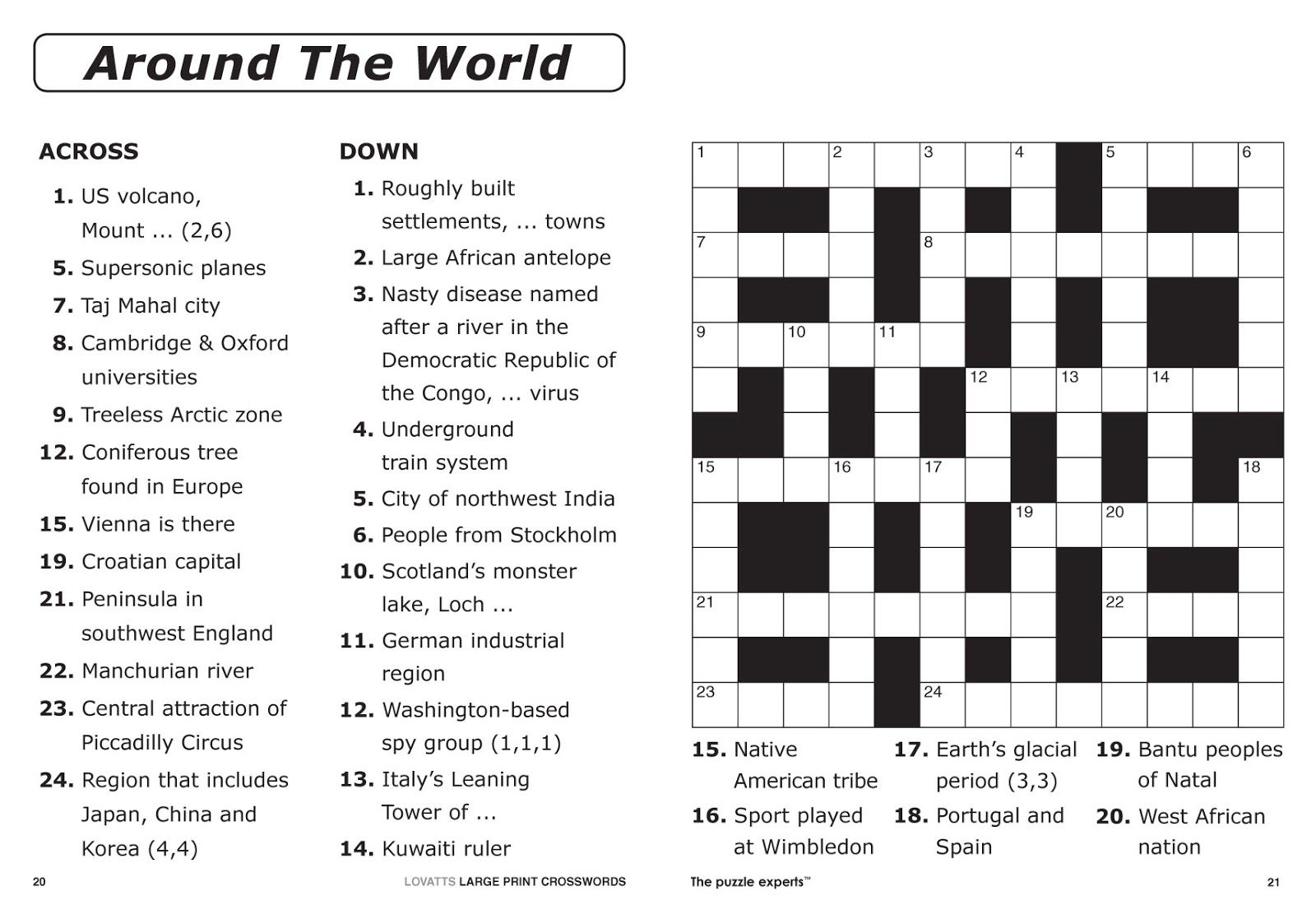 Printable Japanese Crosswords Printable Crossword Puzzles