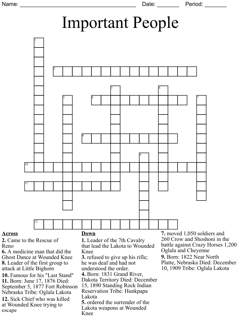 Printable People Magazine Crossword Puzzle Printable JD