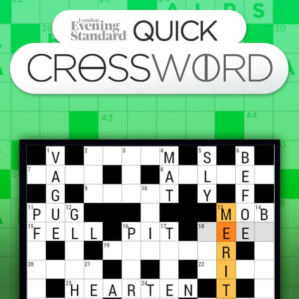 Quick Crossword The Evening Standard