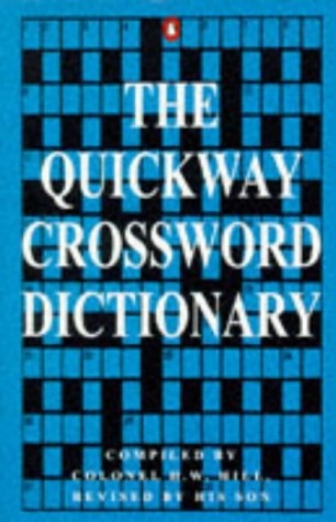 Quickway Crosswords Dictionary Penguin UK 9780140130355 Books 