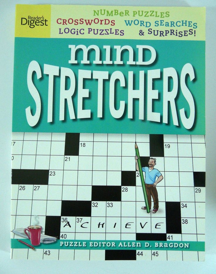 Readers Digest Mind Stretchers Book 2011 Jade Edition Crossword 