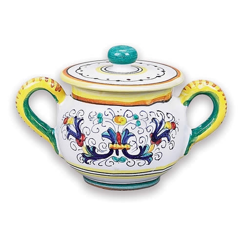 Ricco Sugar Bowl Italian Pottery Outlet