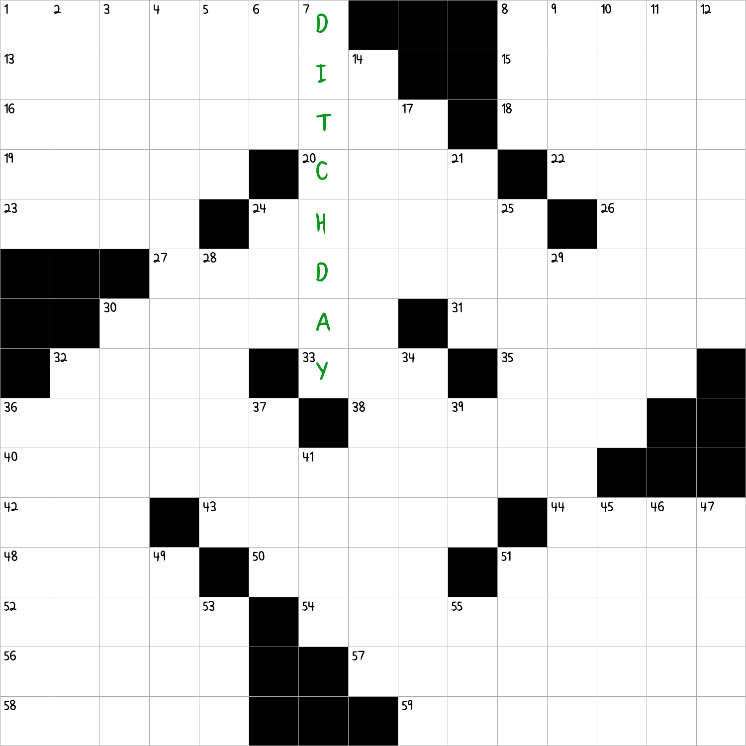 Senior Class Tradition NYT Crossword Clue